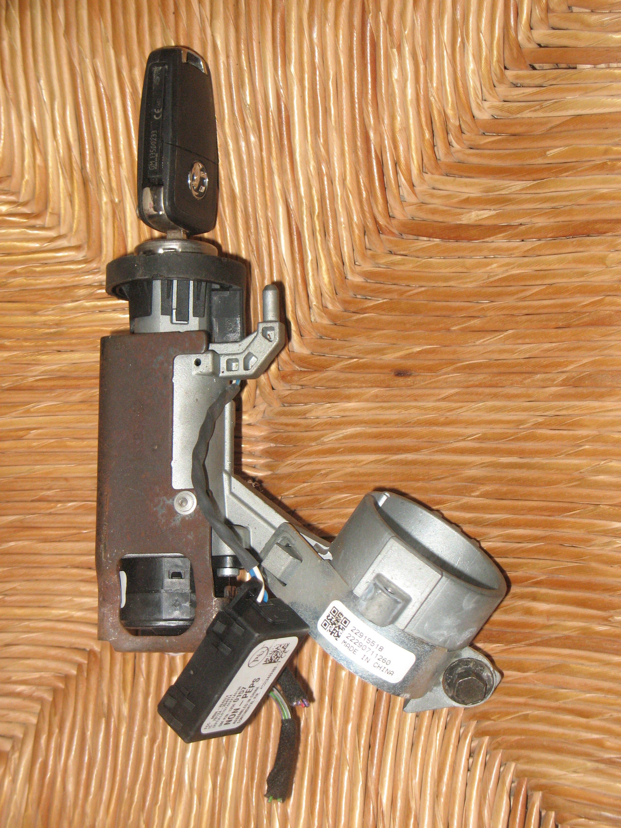 Blocchetto chiave OPEL ASTRA J LIM. 1.7 16V CDTI 20939745 22915518