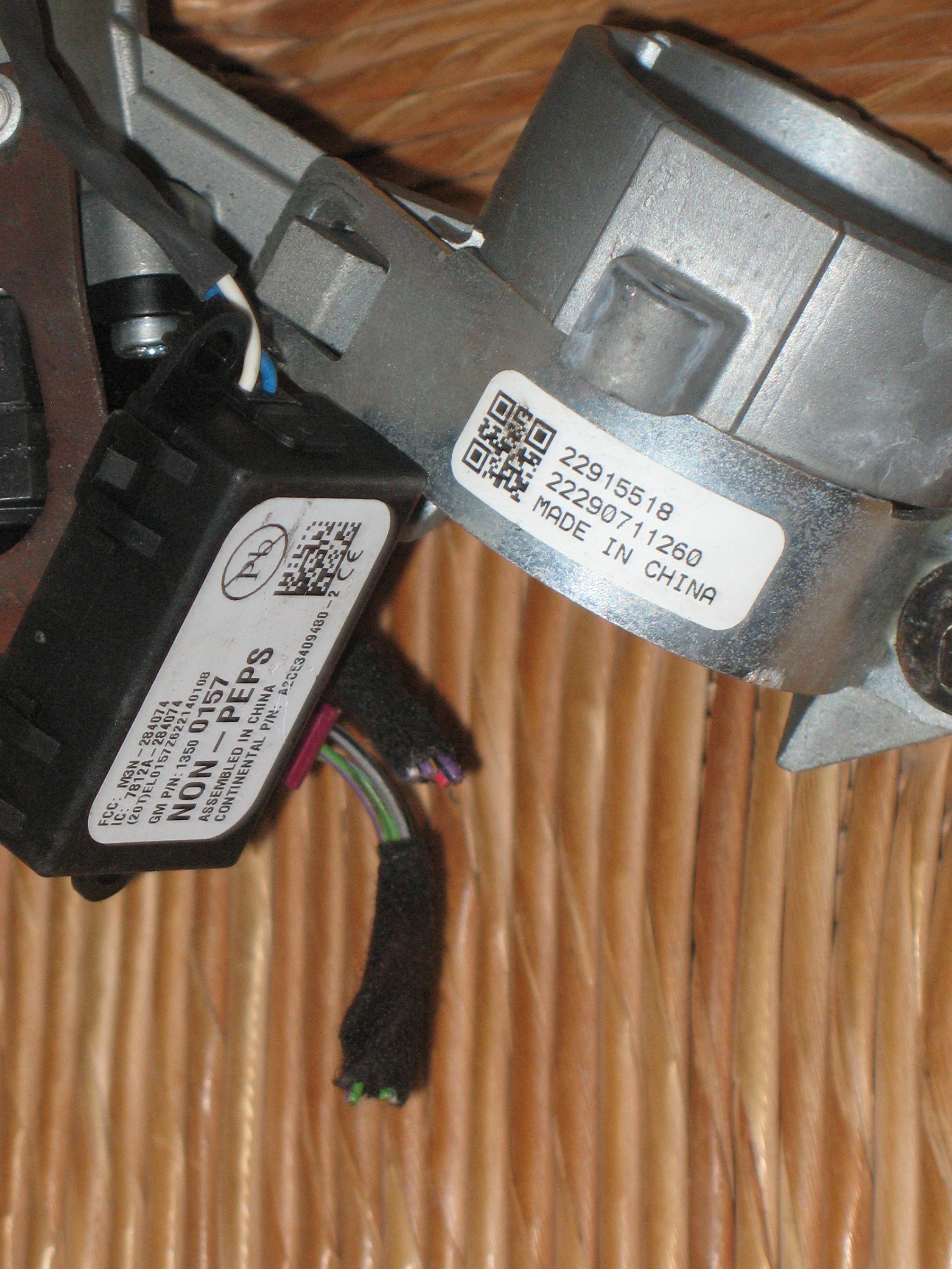 Blocchetto chiave OPEL ASTRA J LIM. 1.7 16V CDTI 20939745 22915518