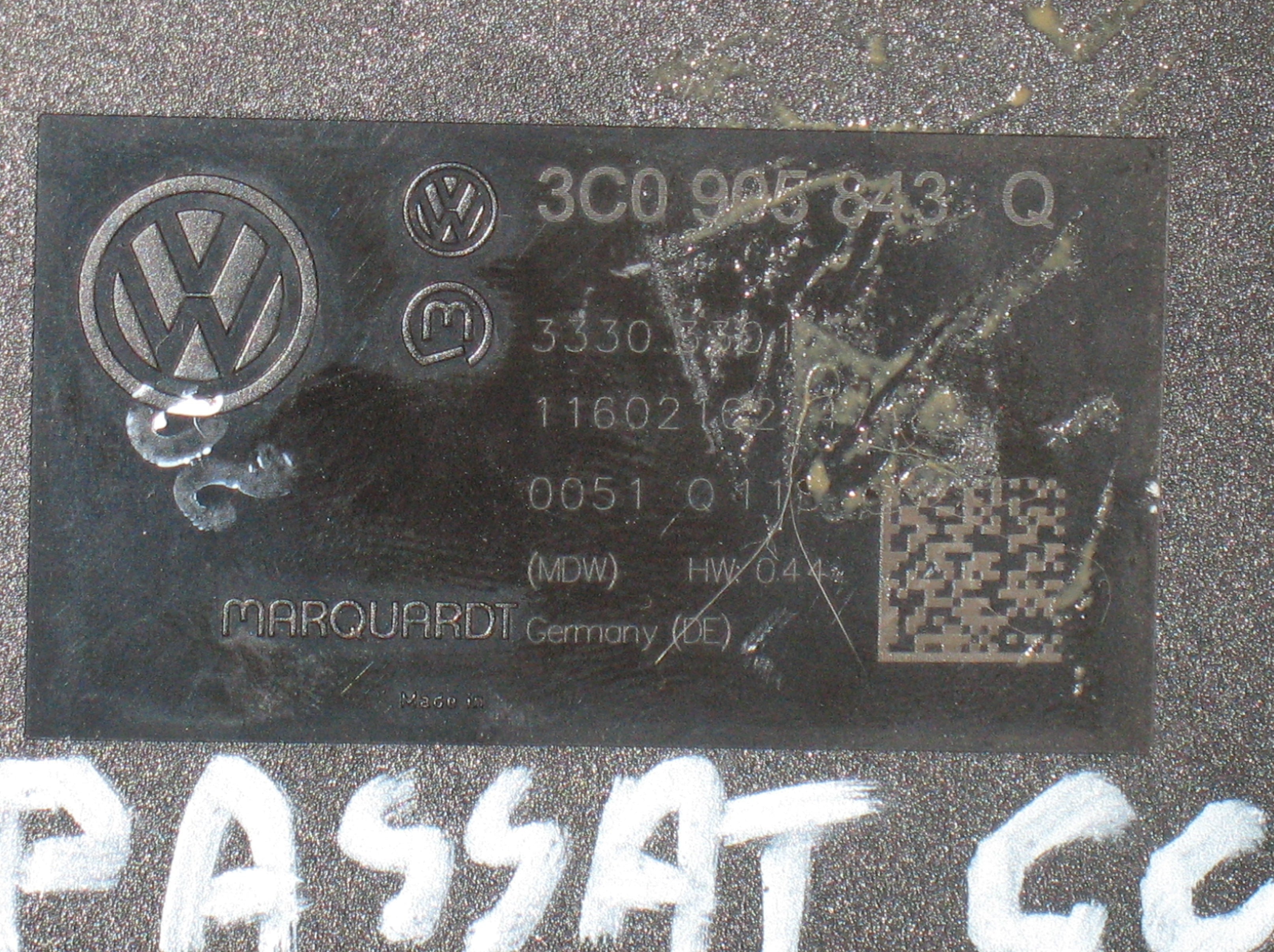 VW Passat B6 Blocchetto Accensione Lettore Chiave 3C0905843Q