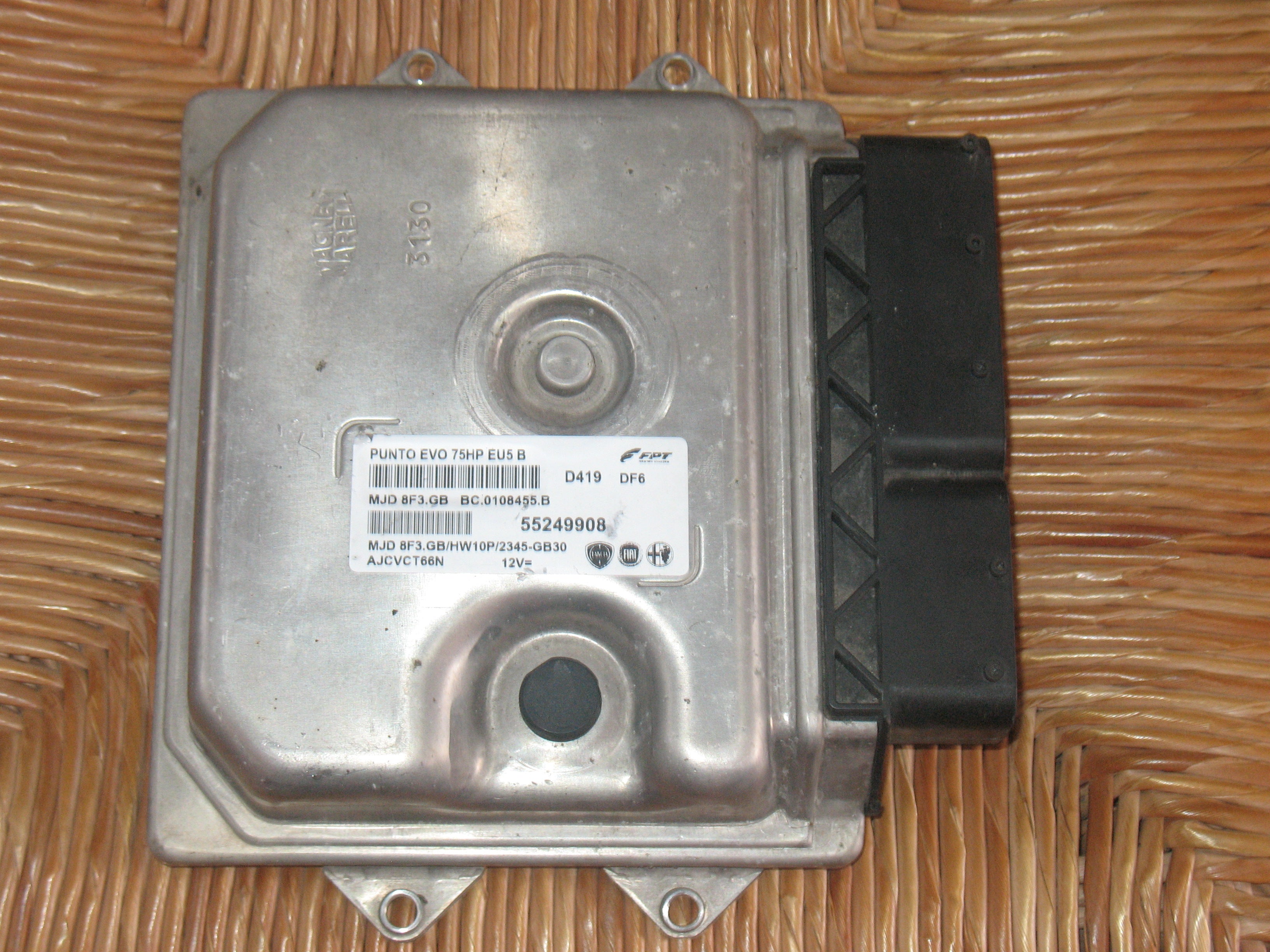 Centralita Fiat Grande Punto Evo 55249908 MJD8F3GB MJD 8F3.GB