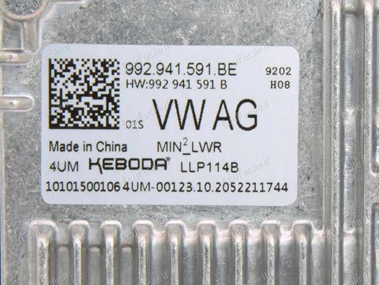 Controller luci LED originale VW 992941591BE 992941591BD 992941591B
