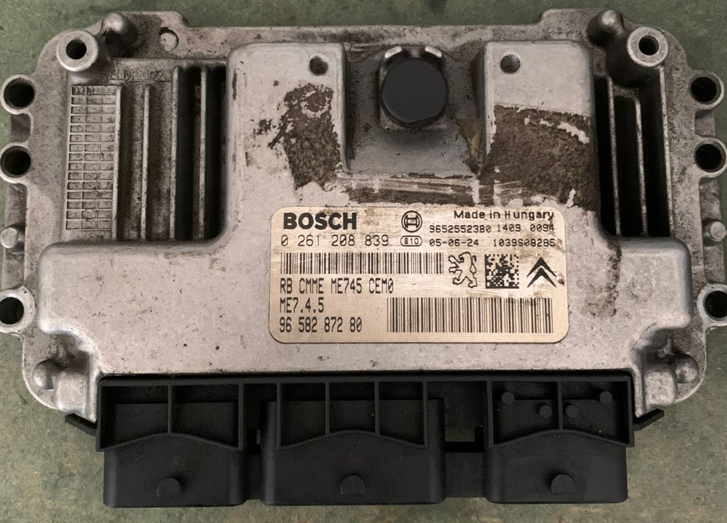 Peugeot 307 206 Cabrio 1.6 ME7.4.5 ECU 0261208839 9658287280