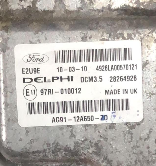 ECU SILNIKA FORD MONDEO MK4 2.0 TDCI AG91-12A650-ZD 120kW/161HP DCM3.5 28264926