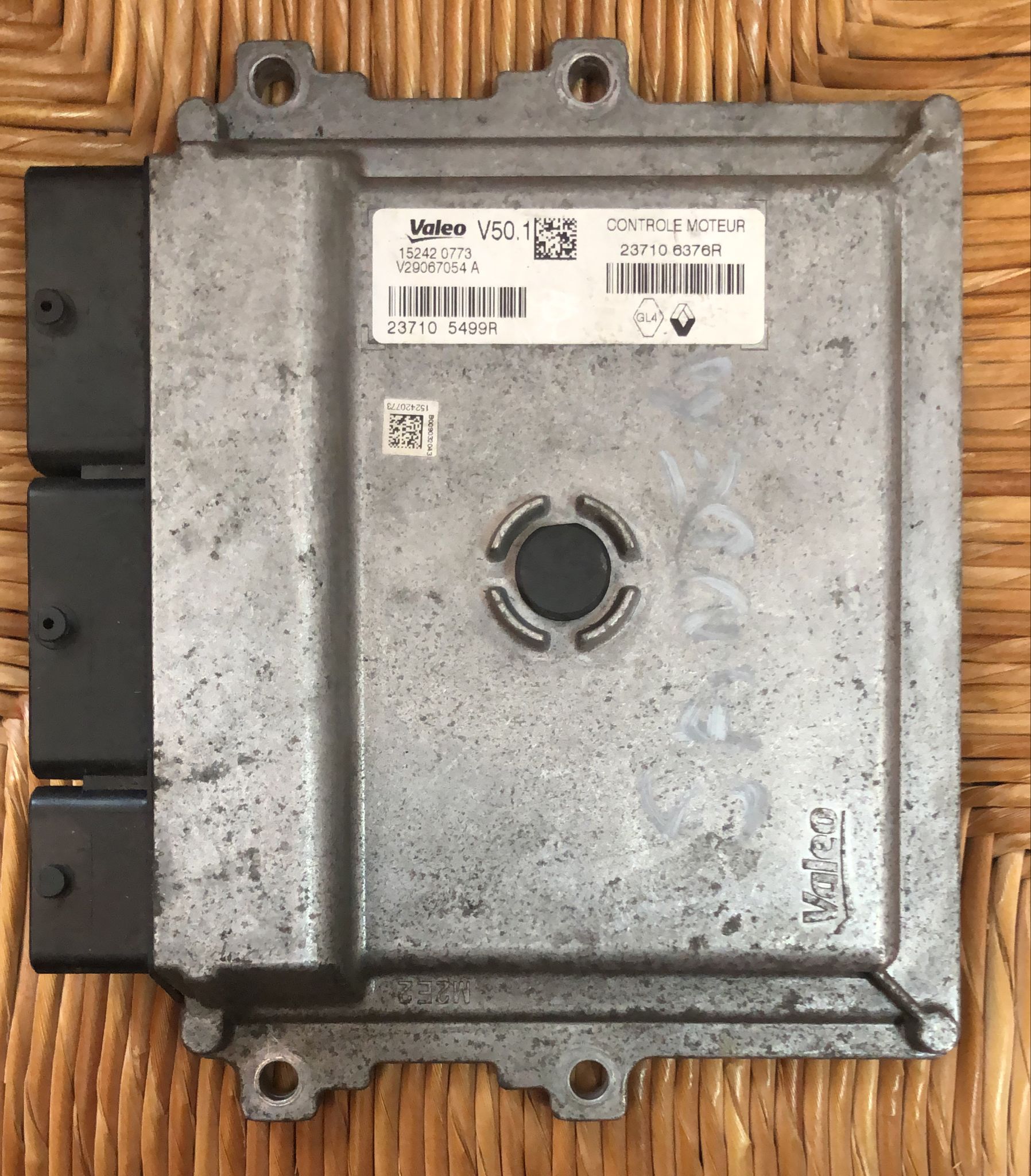 ECU CENTRALITA MOTOR 237106376R V50.1 237105499R - RENAULT