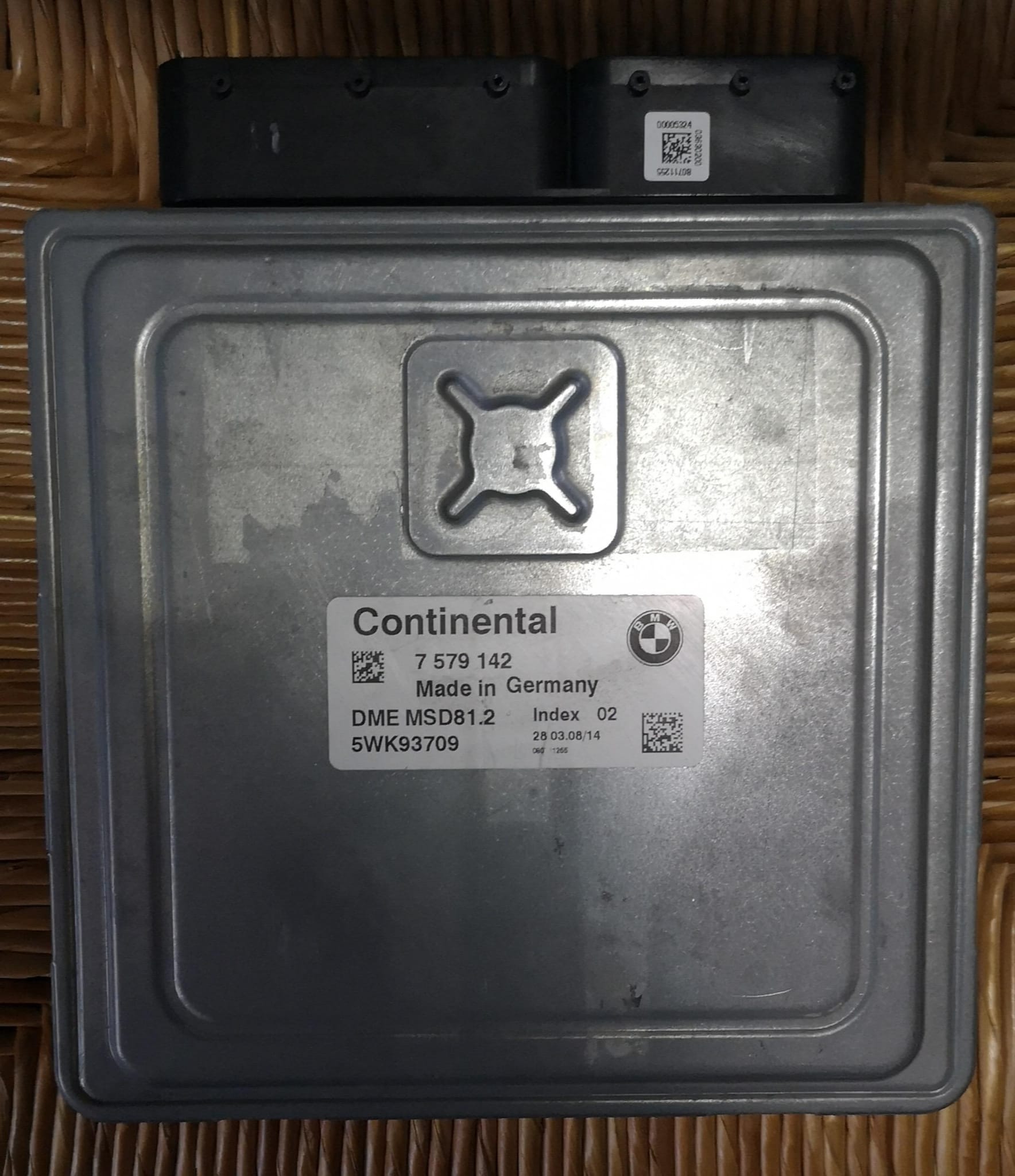Centralina Motore ECU Controller DME MSD81.2 7579142 5WK93709 BMW Continental