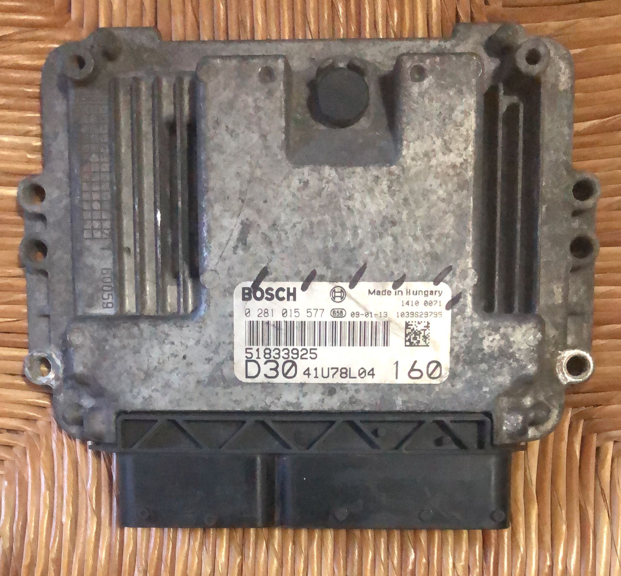 CENTRALINA ECU MOTORE FIAT DUCATO 3.0 MJTD EDC 16C39-5.A7 0281015577 51833925