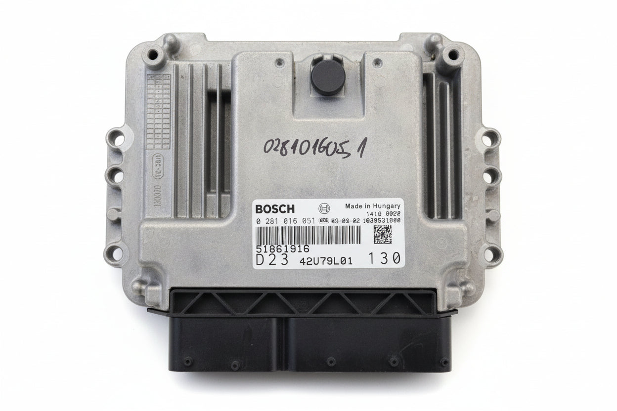 ECU centralina FIAT DUCATO 2.3 16v MJ 130CV EDC16C39 0281016051 1037515040