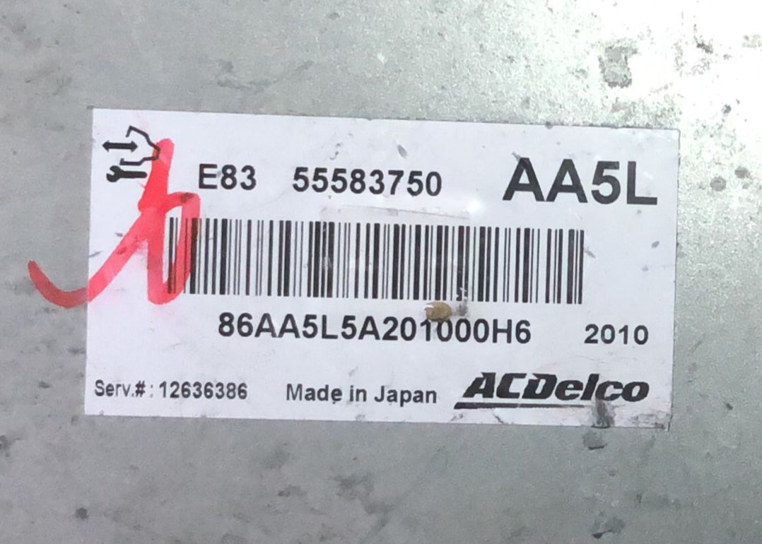 CENTRALINA MOTORE ECU OPEL CORSAD (S07) 55583750 12636386 AA5L