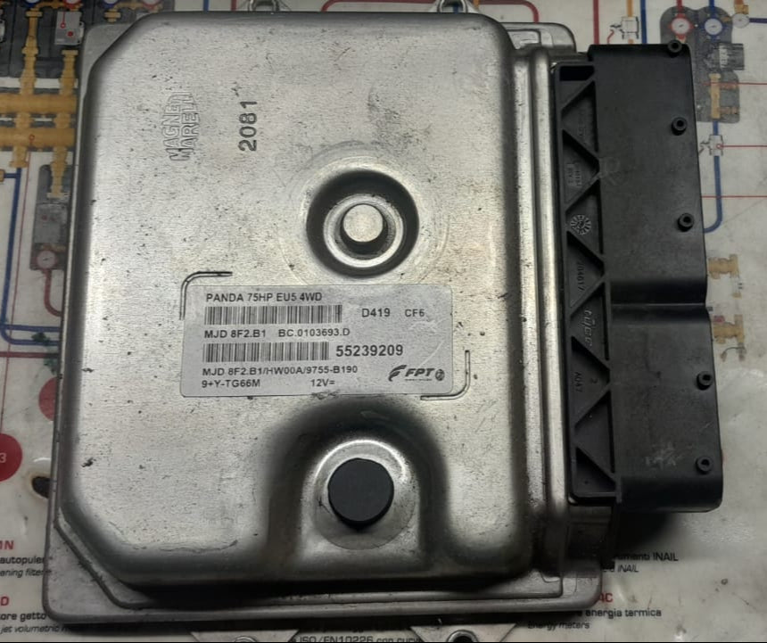 ECU Marelli MJ8DFH 55239209 MJ8DFHW00A ECM MM 8DF2 EURO 5