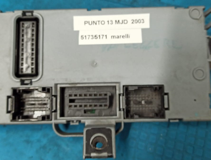 BODY COMPUTER PUNTO 1.2 16V 1.3 MTJ CODICE: 51735171