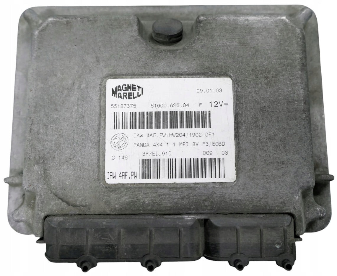 IAW 4AF.PW 55183928 CENTRALINA MOTORE FIAT PANDA 141 4X4 1.1 MPI 8V