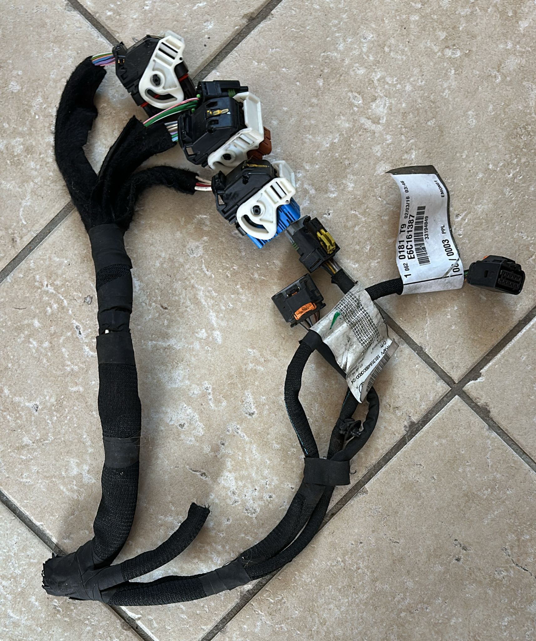 connettori PEUGEOT 308 T9 1.6 THP 9811048980 6c161387pplt9