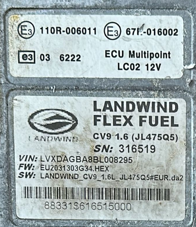 CENTRALINA GPL LPG METANO LANDI RENZO OMEGAS PLUS 4 CILINDRI 616515000