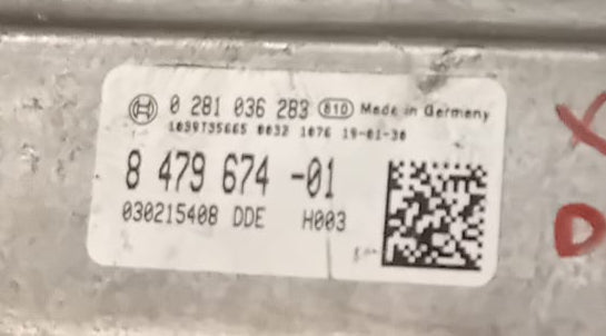 ECU BMW 3 serie 0281036283 8479674-01 8479674 01 847967401 BOSCH