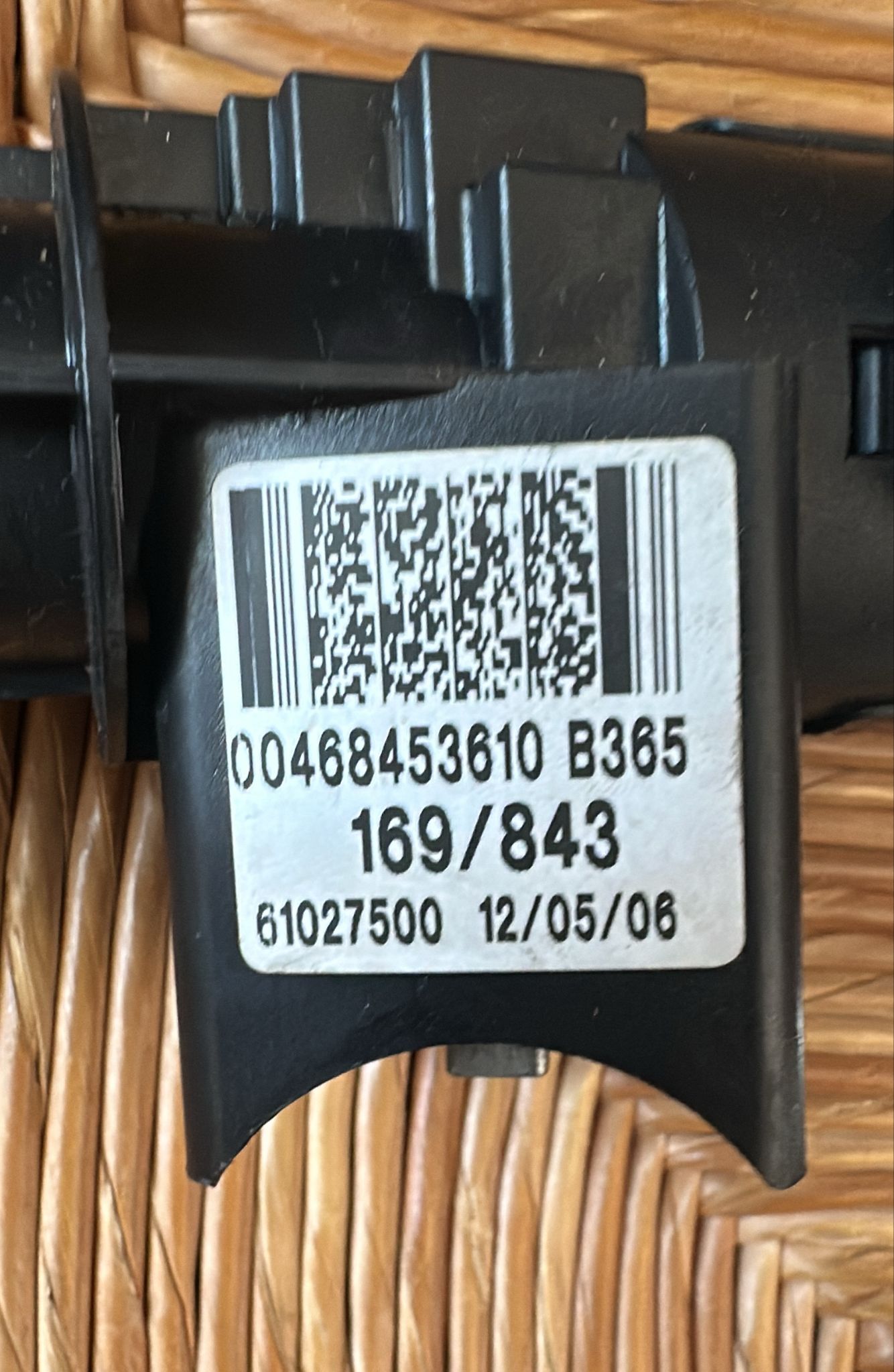 Blocchetto Accensione Fiat 00468453610B365 00468453610 B365 169/843 169843 61027500 FIAT PANDA