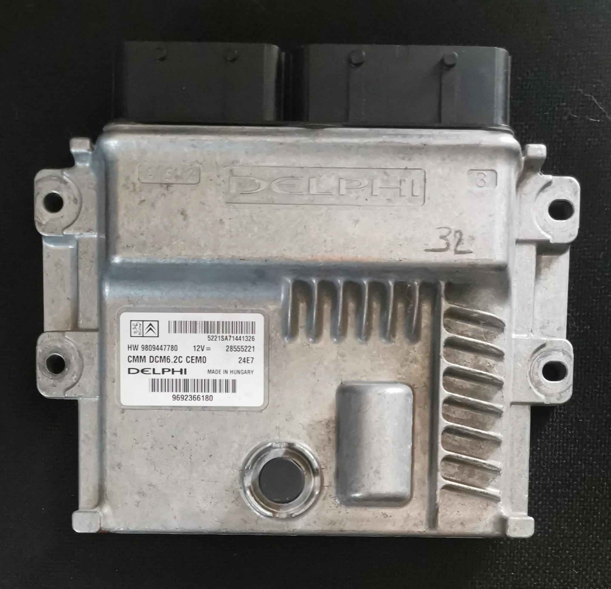 ECU DUCATO JUMPER 2.0 9809447780 28555221 9692366180 DCM6.2C