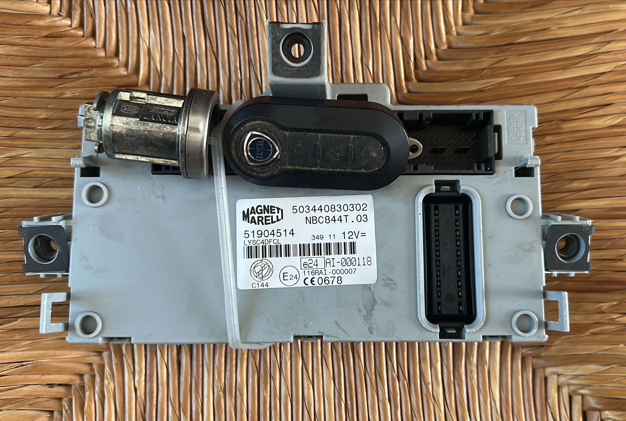 CENTRALINA BODY COMPUTER LANCIA DELTA 3 III (844) (2008-2014) 1.6 MJET