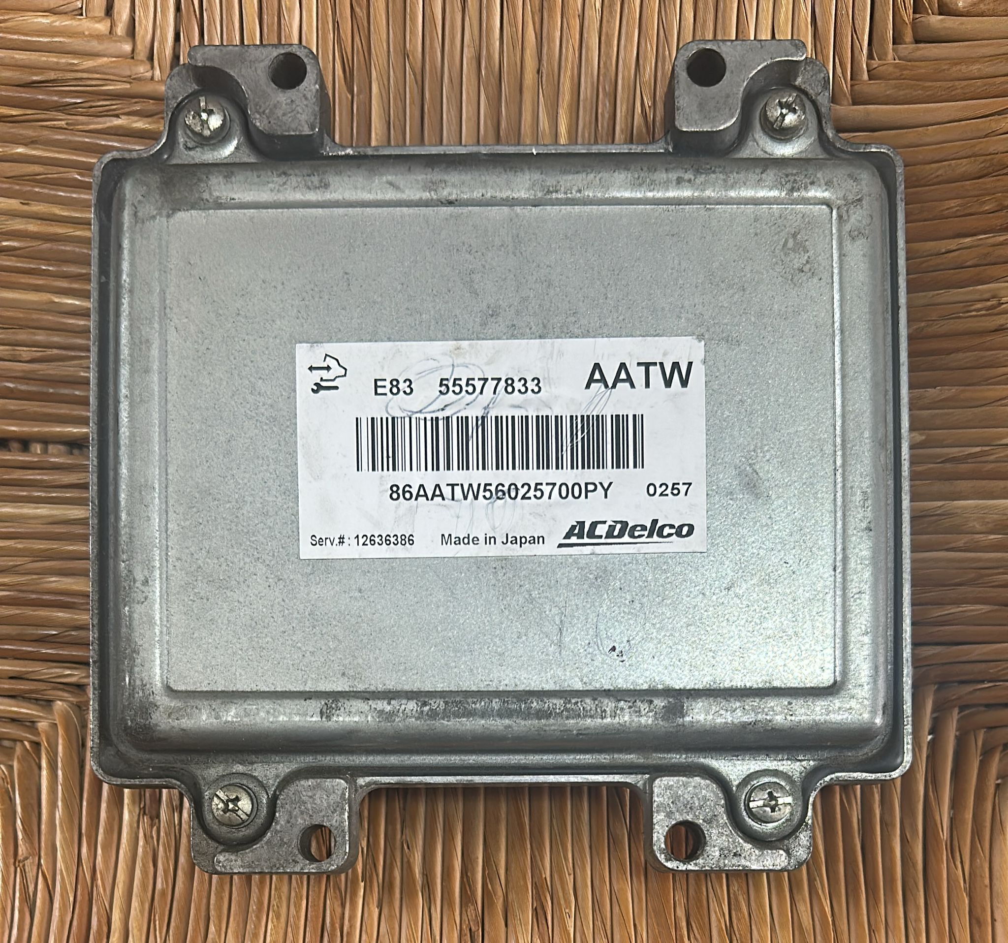 CENTRALINA OPEL CORSA D 5P 1° SERIE 55577833 BENZINA 1200 (06>) 1200 benzina E83