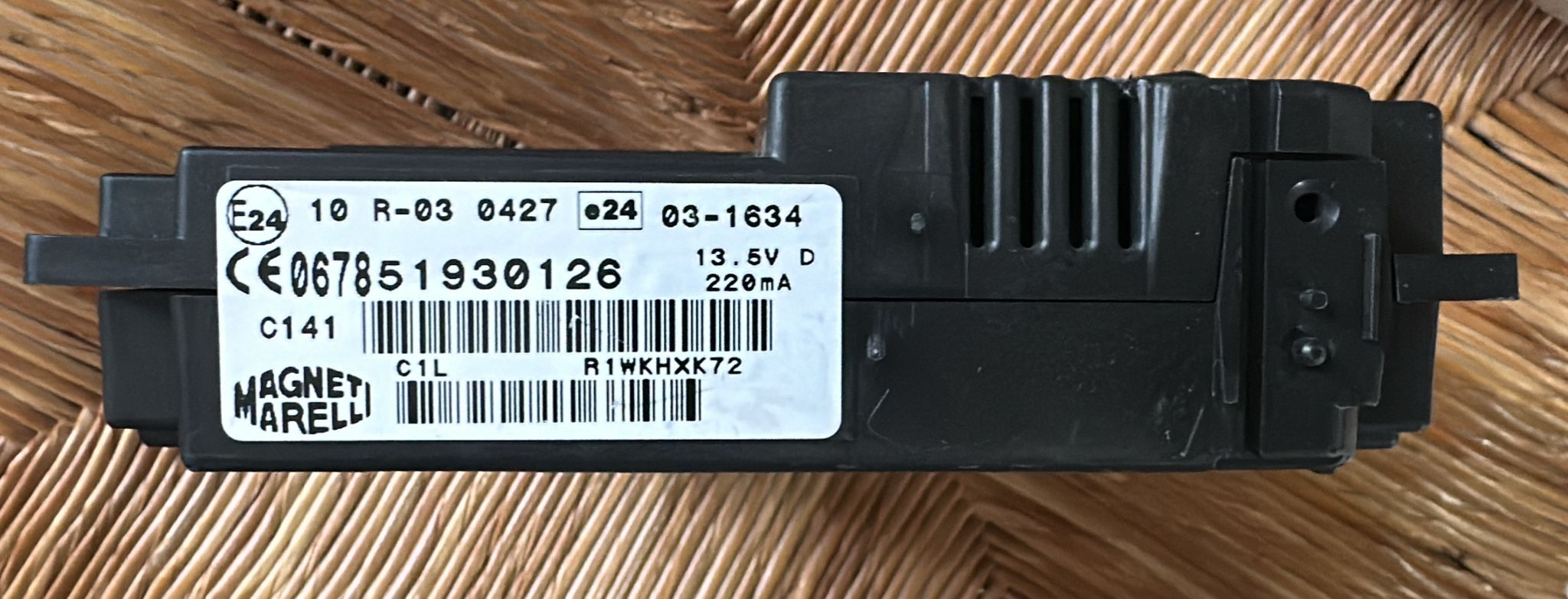 51930126 CENTRALINA COMFORT BLUE AND ME LANCIA YPSILON 1.2 51KW 5P B/GPL 5M (2012)