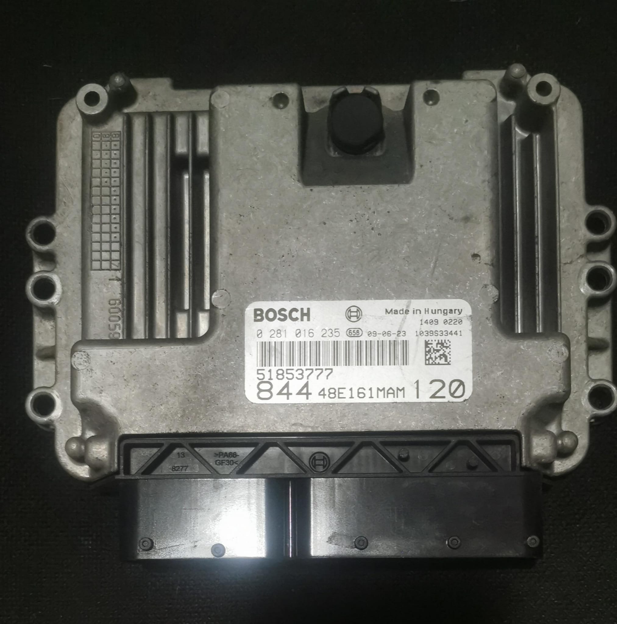 0281016235 EDC16C39-6.C1 51853777 48E161MAM CENTRALINA MOTORE ECU BOSCH