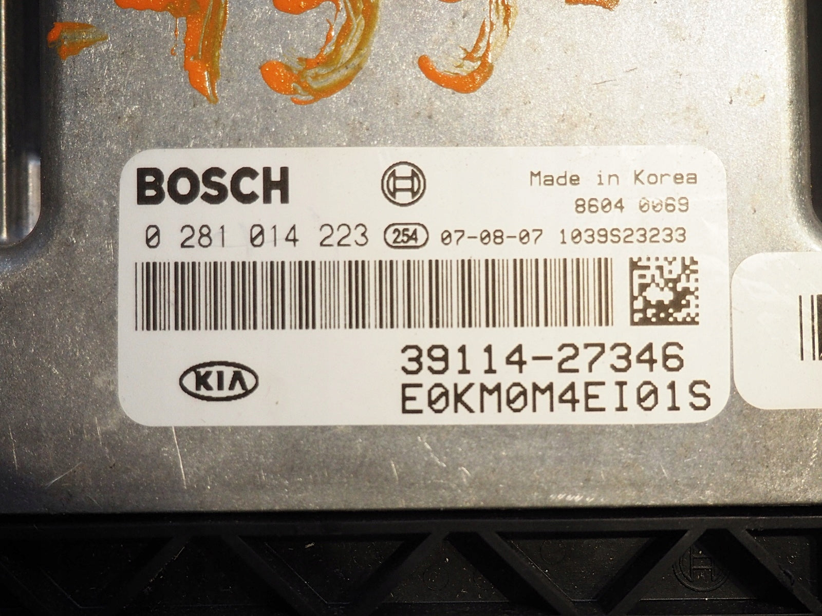 ECU KIA HYUNDAI 2.0 CRDI BOSCH 0281014223 39114-27346 3911427346 EDC 16C39-5.41