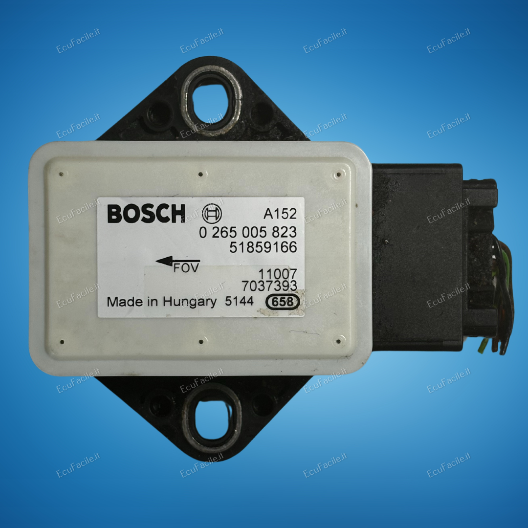 SENSORE CENTRALINA ANTIMBARDATA VDC BOSCH 0265005823 - 51859166 ALFA ROMEO MITO