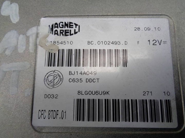 ECU Centralina cambio alfa romeo giulietta 51854510 CFC 8TDF.01