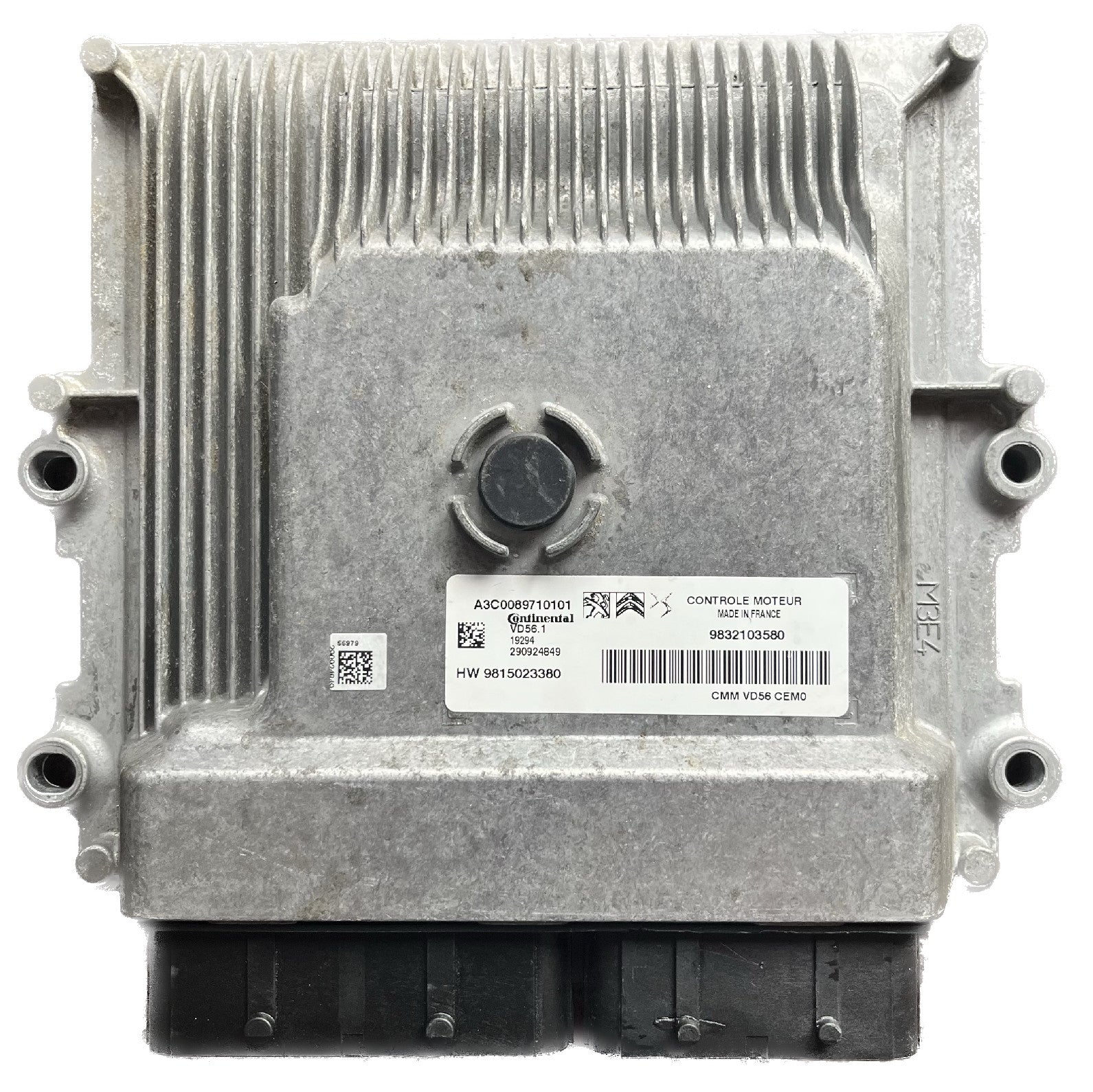 Centralina Ecu Citroen C5 Aircross 1.2 Benzina 2017 9832103580 VD56.1 A3C0089710101 continental