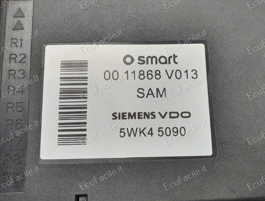 BODY COMPUTER SMART FORTWO 0011868V013 5WK45090 00 11868 V013