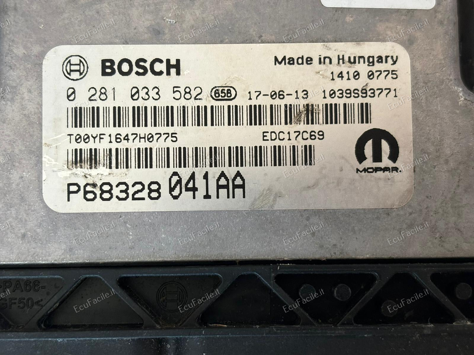 ECU Jeep Compass 2^ 2.0 CRD 0281033582 P68328041AA