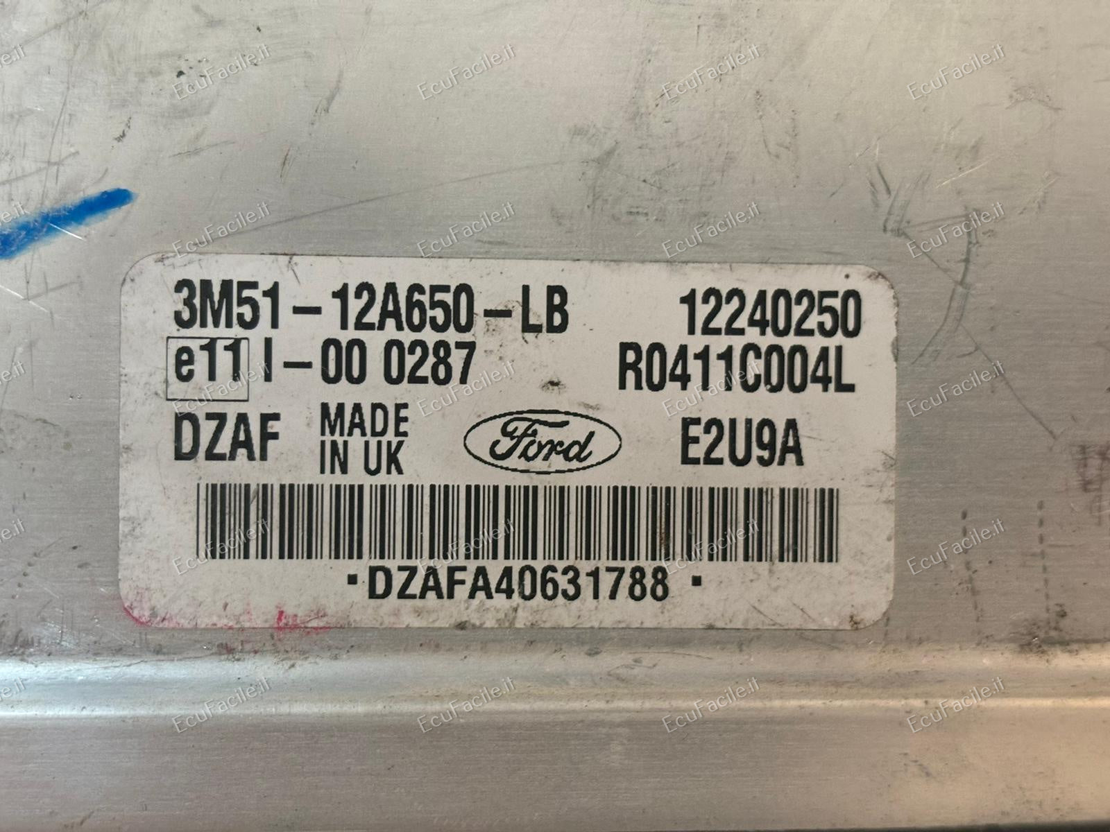 ECU FORD FOCUS 3M51-12A650-LB 12240250 R0411C004AL