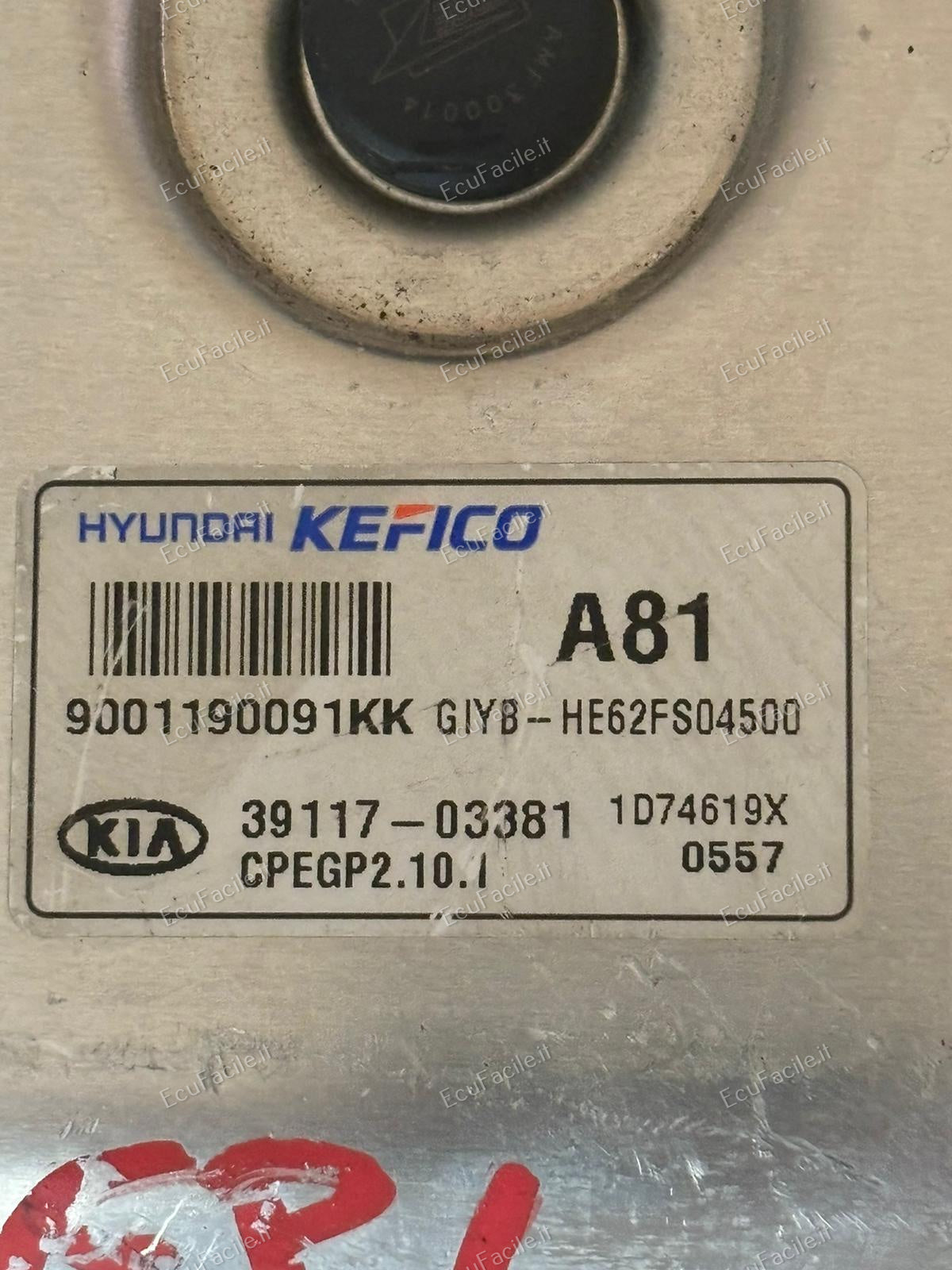 ECU KIA RIO 1.2 3911703381 hyundai a81 giyb-he62fs04500