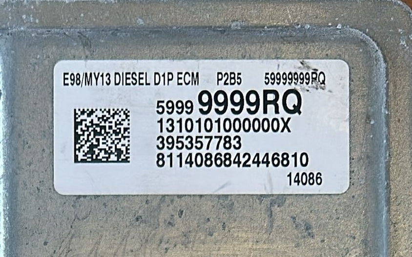 ECU centralina E98 / 59999999RQ p2b5 395357783
