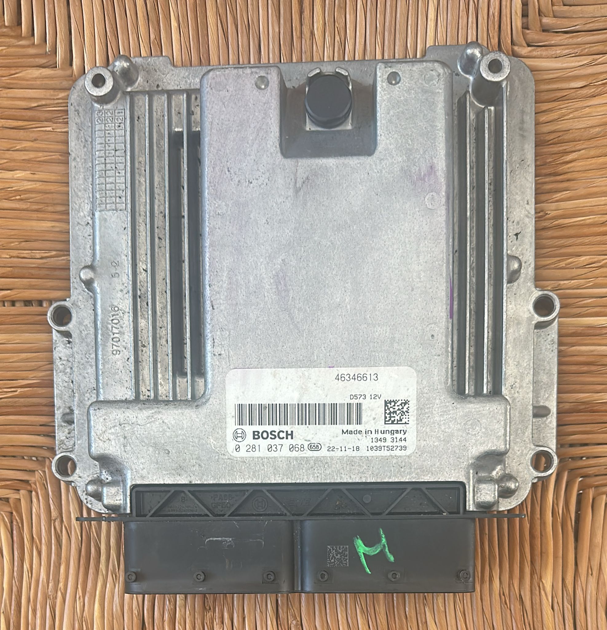 ECU JEEP COMPASS 2023 1598 Gasolio 0281037068 46346613 EDC17C69