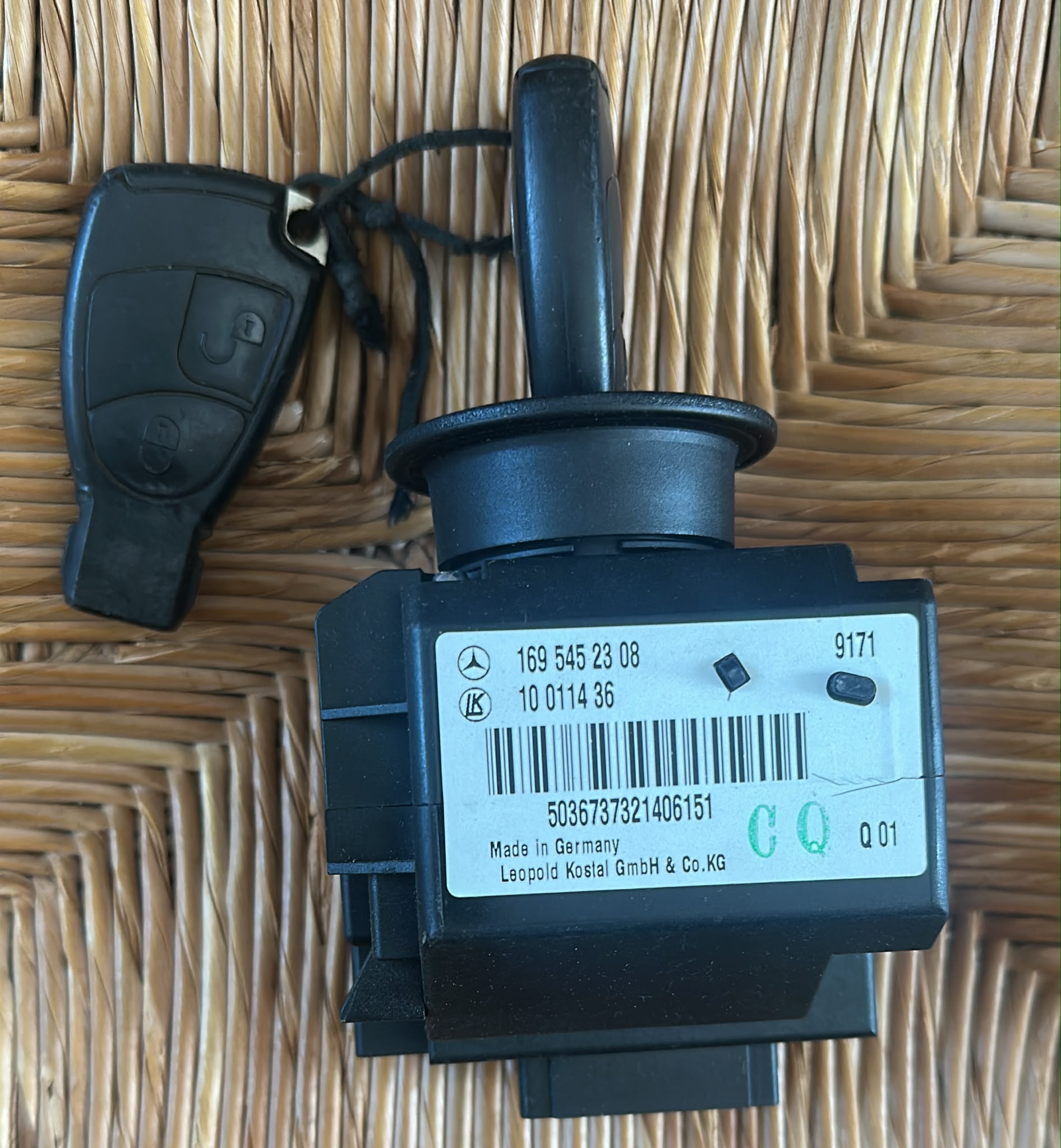 1695452308 BLOCCO ACCENSIONE MERCEDES-BENZ CLASSE B W245 2.0 CDI 16V MAN 6M 140CV 2009