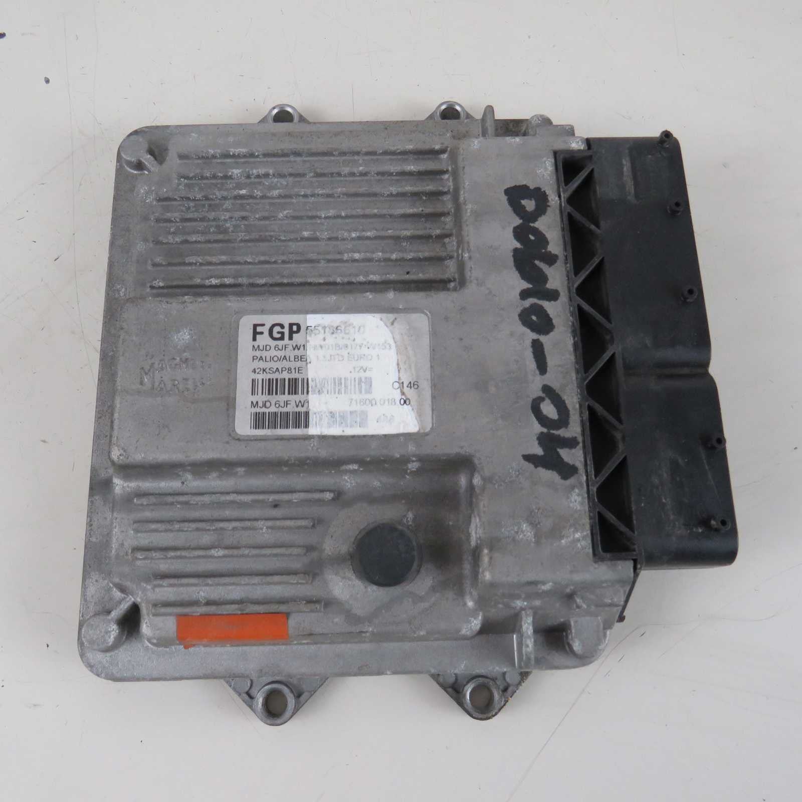 Ecu fiat palio albea 1.3 55186610 mjd 6jf.w1