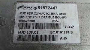 ECU FIAT 500 Marelli MJD6F3 51872447 HW04P 354AB598 MJD8DFC2