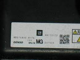 Ecu opel astra zafira 1.7 cdti gm 98113172 mb2758008176