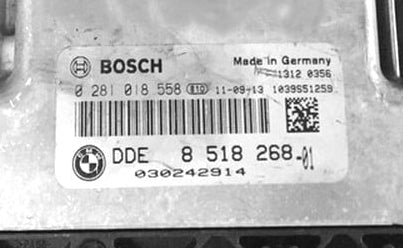 ECU BMW BOSCH 0281018558 DDE 8518268 DDE8518268 EDC17C50 3.13