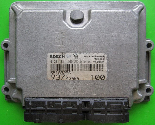 CENTRALINA MOTORE ALFA ROMEO 147 Serie (937_) 0281011400 Benzina EDC15C7-2.3