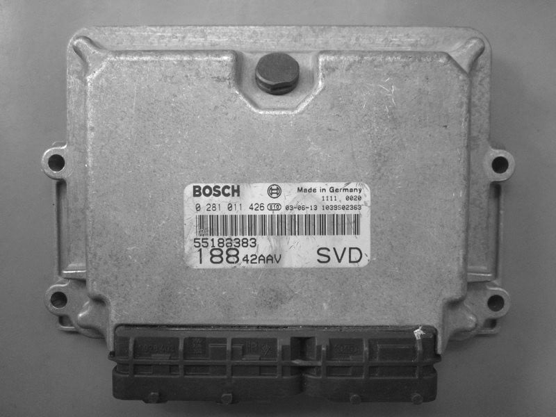 ECU CENTRALINA motore FIAT STILO FIAT PUNTO II 1.9 JTD 55188383 0281011426