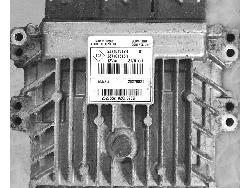 ECU RENAULT TWINGO DCM3.4 237101312R 01 237101693R 238303730