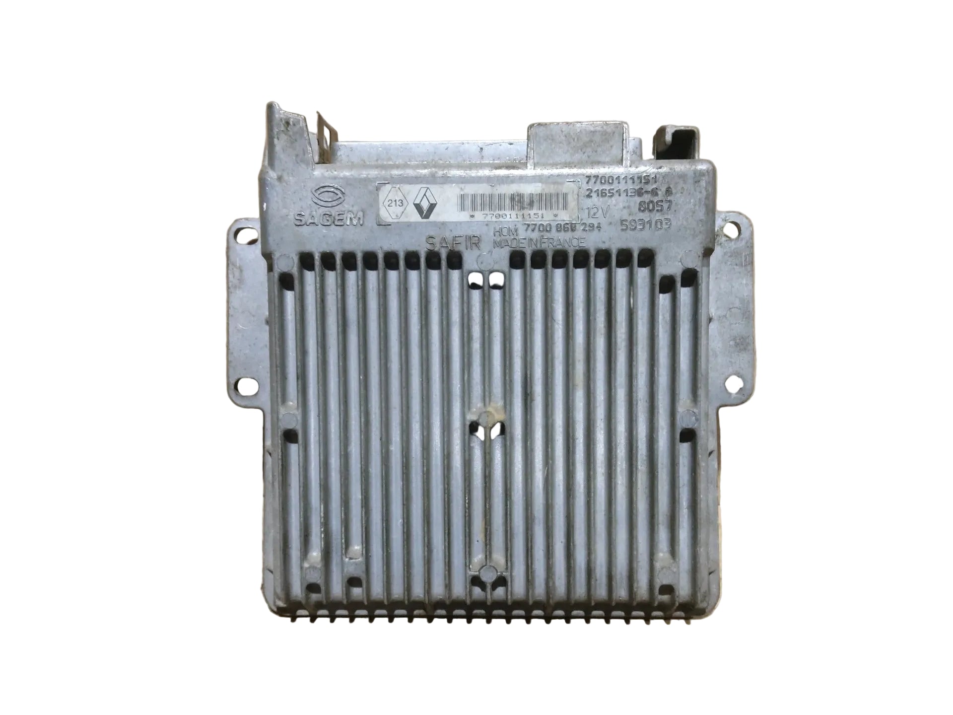 ECU RENAULT CLIO 1.2 8v 7700111151 HOM 7700868294 21651136-6B 55 pin