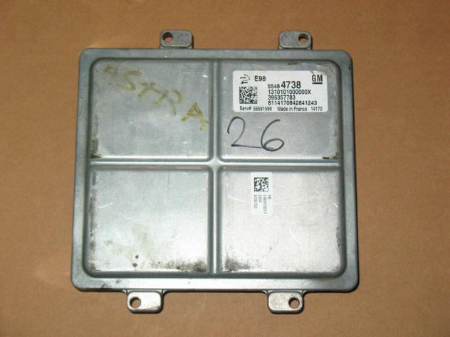 ECU CENTRALINA MOTORE OPEL ASTRA J 1.6 CDTi GM E98 55484738 55591599 395357783