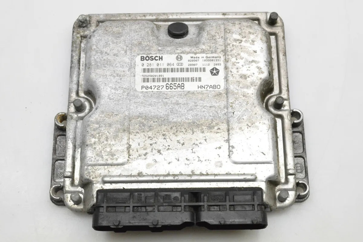 Ecu chrysler voyager 2.5 crd bosch 0281011064 p04727665ab