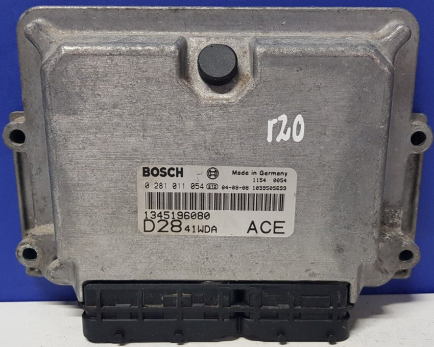 ECU FIAT DUCATO 02-06 2.8 JTD 8V 93,50KW 0281011054 02-06 2.8 JTD 93,50KW EDC 15C7-2.22