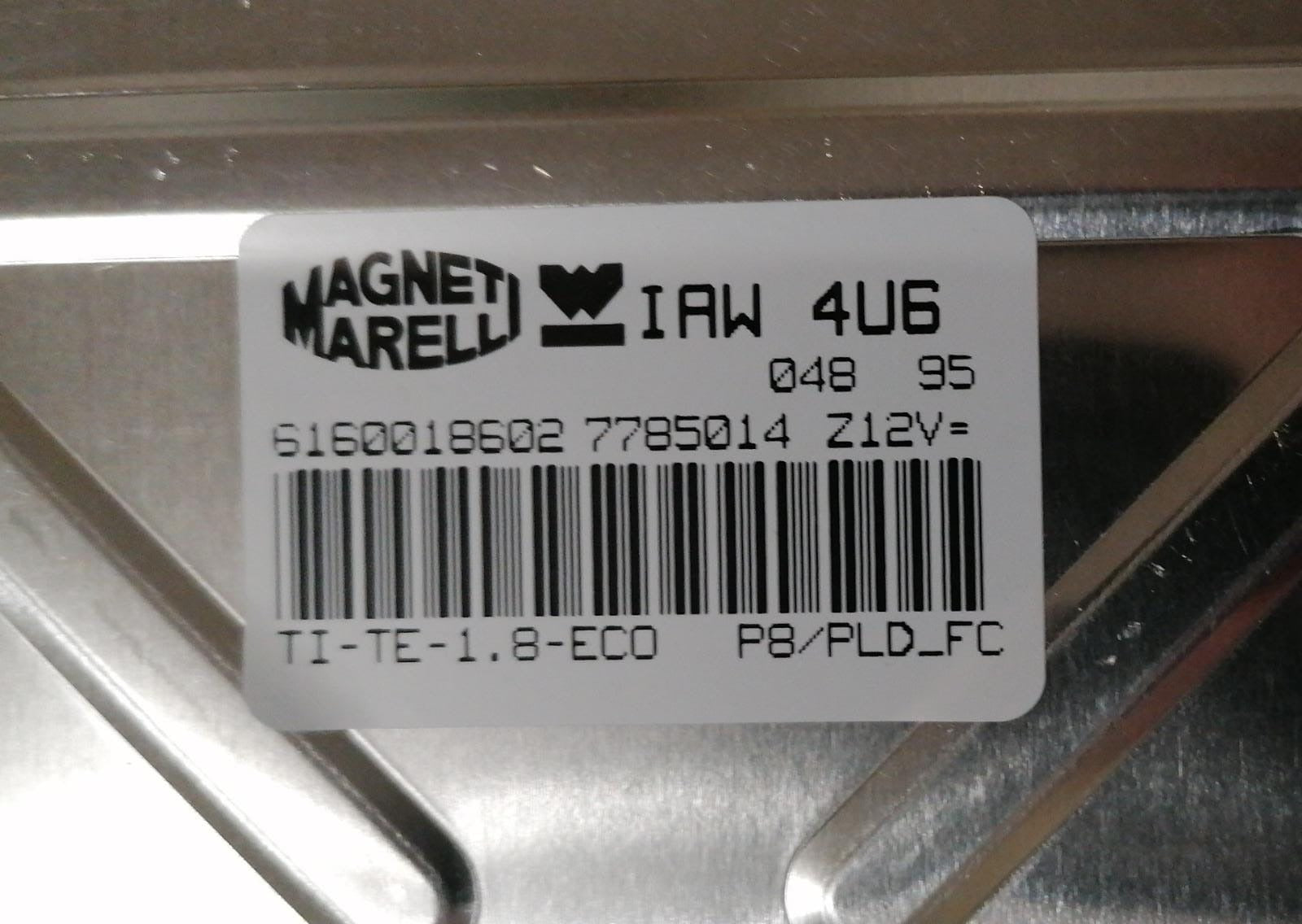 ECU FIAT TEMPRA 1800-8V 105 MAGNETI-MARELLI -IAW-4U6.P8 ECU tuning