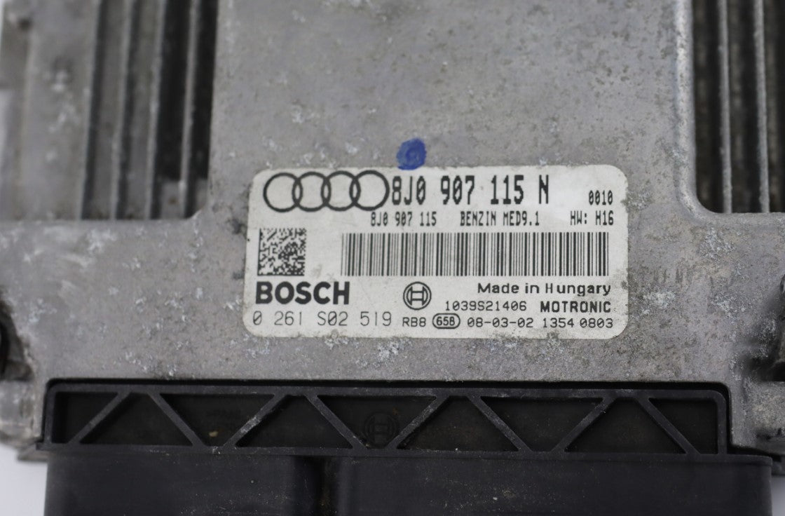 ECU Audi TT 1.8T 2.0 TFSI 0261S02519 8J0907115N MED9 1