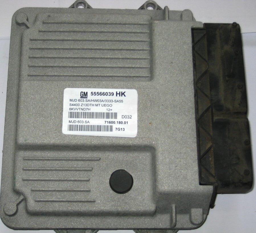 ECU CENTRALINA OPEL CORSA D 1.3 55566039 HK HW03A MJD 603.SA