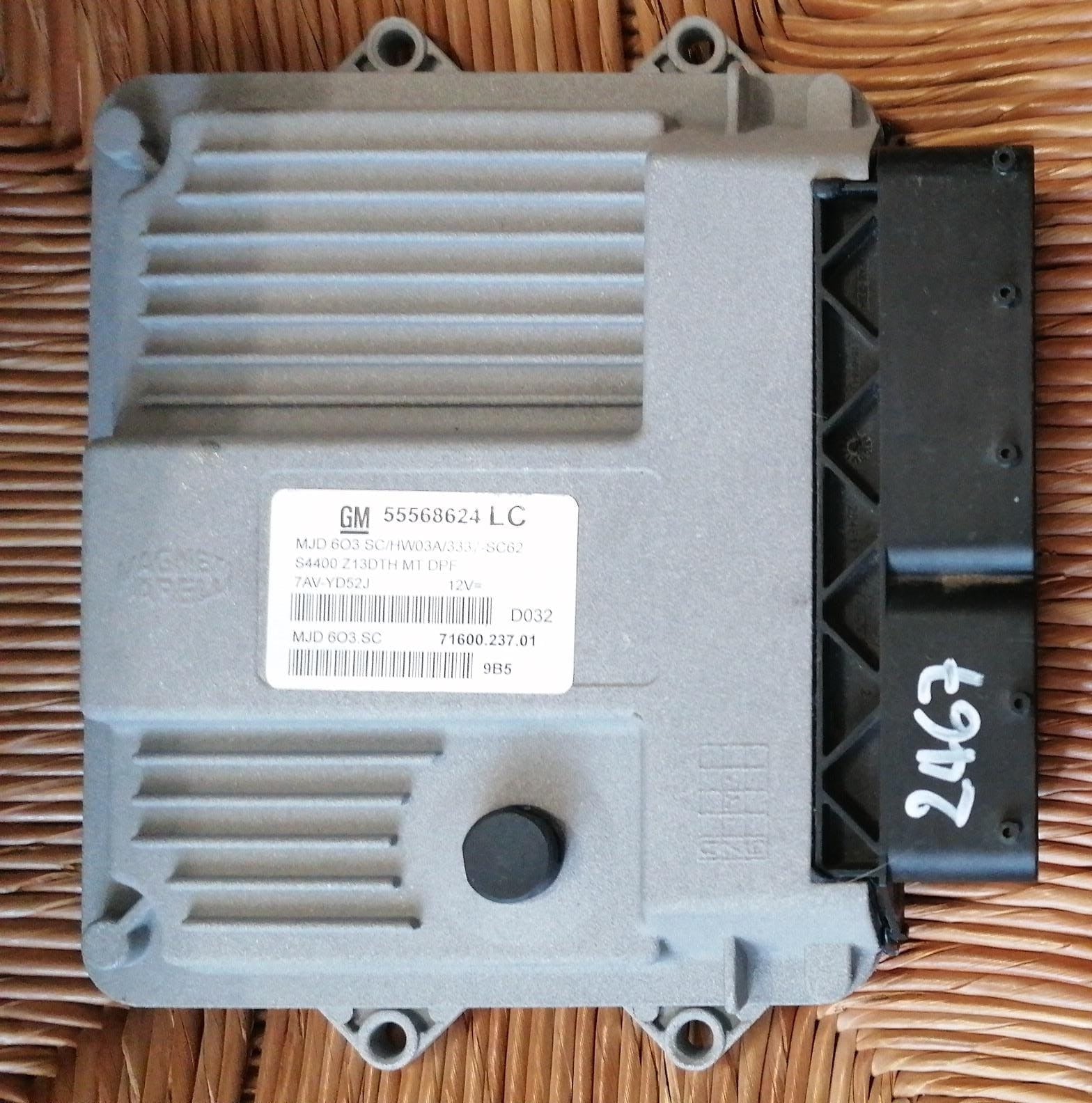 ECU CENTRALINA OPEL CORSA D 1.3 55568624 LC HW03A MJD 603.SC 3337